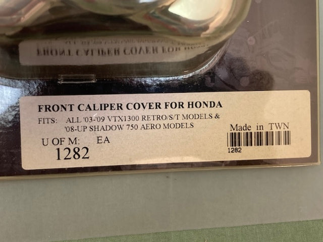 Kuryakyn 1282 Front Caliper Cover for Honda New Genuine