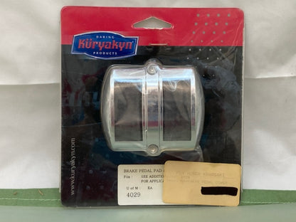 Kuryakyn 4029 Brake Pedal Pad & Heel Shift Pad New Genuine
