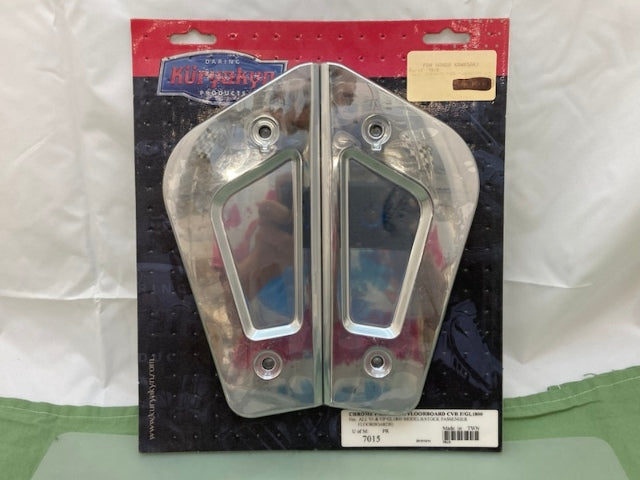 Kuryakyn 7015 Chrome Passenger Floorboard CVR F/Gl1800 New Genuine