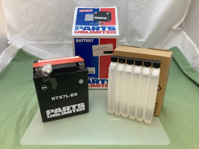 Parts Unlimited RTX7L-BS Battery New Genuine