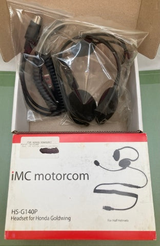 iMC Motorcom HS-G140P Half Helmet Headset for Honda Goldwing New Genuine