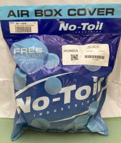 No-Toil AC 120-48 Airbox Cover CRF450R 1010-0554 New Genuine