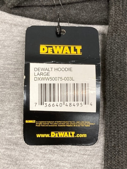 Dewalt DXWW50075-003L Logan Heavy-Duty DWR L Hooded Sweatshirt New Genuine