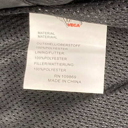 Vega 1960-012 Ladies MSS Softshell Jacket, Black Small New Genuine