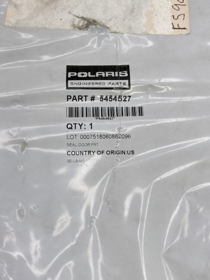 Polaris 5454527 Seal-Door, Frt New Genuine