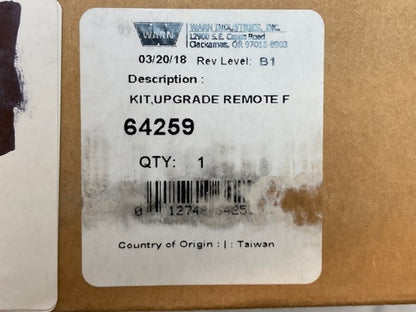 Warn 64259 Remote Control Upgrade Kit New Genuine