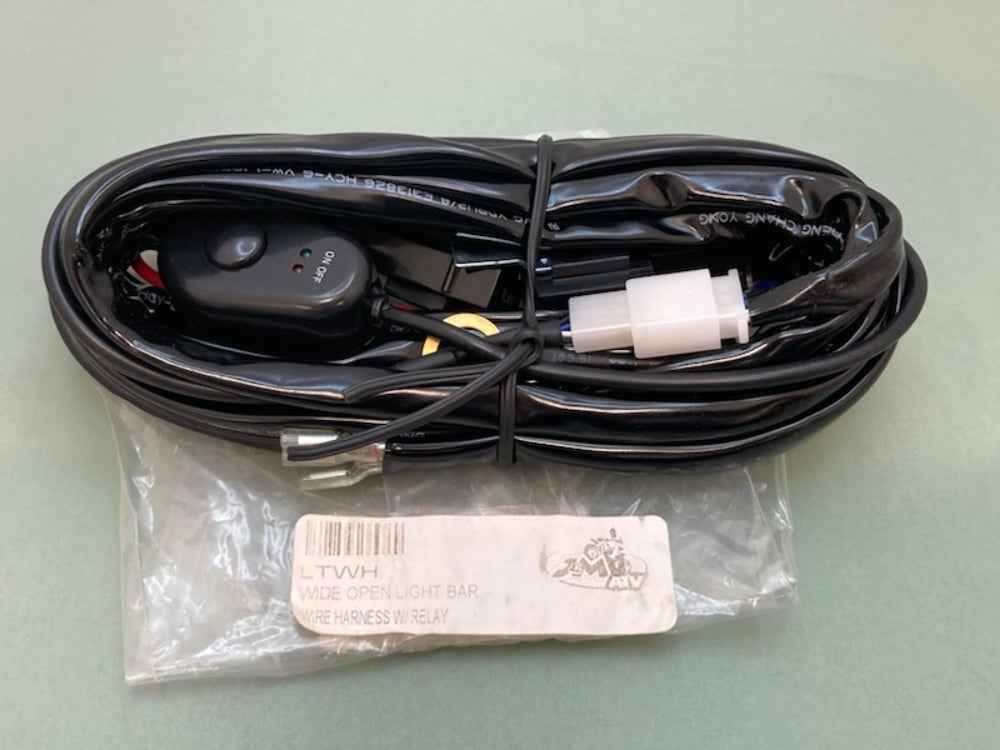 Wide Open LTWH Light Bar Wire Harness W/ Relay New Genuine