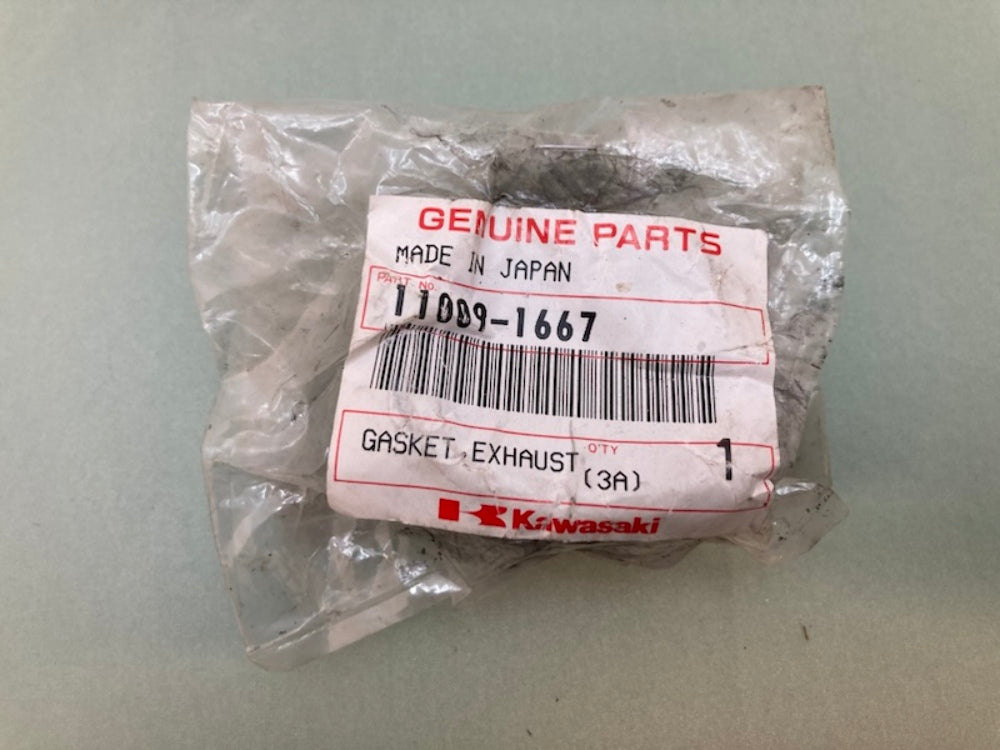 Kawasaki 11009-1667 Gasket, Exhaust, Pipe, Connecting New Genuine