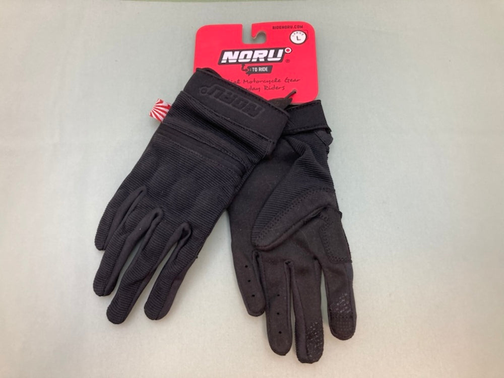 Noru 7410-2105-06 Pawa YOUTH Glove Black LRG New Genuine