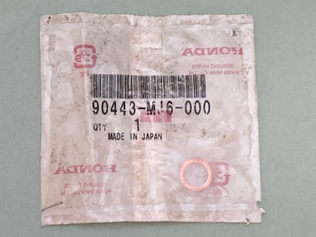 Honda 90443-MJ6-000 WASHER, NEUTRAL New Genuine