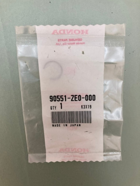 Qty 2 Honda 90551-ZE0-000 Clip (13Mm) New Genuine