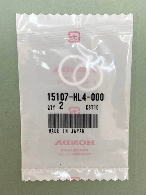 Qty 2 Honda 15107-HL4-000 Ring (16X20) New Genuine