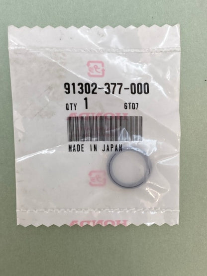 Qty 2 Honda 91302-377-000 O-Ring (15X2.5) New Genuine
