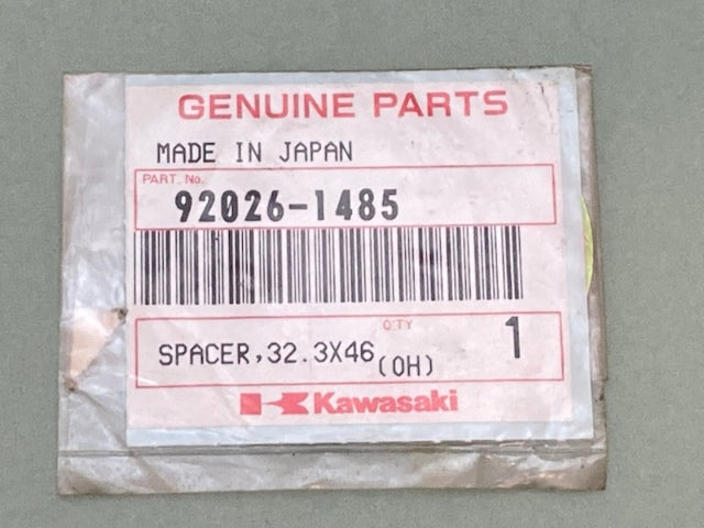 Qty 2 Kawasaki 92026-1485 Spacer, 32.3X46x1.0 New Genuine