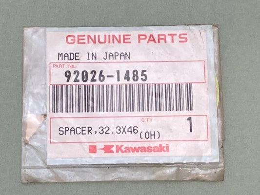 Qty 2 Kawasaki 92026-1485 Spacer, 32.3X46x1.0 New Genuine