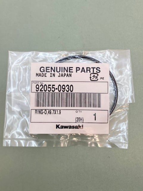 Qty 2 Kawasaki 92055-0930 Ring-O, 49.7X1.9 New Genuine