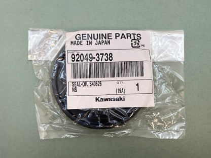 Kawasaki 92049-3738 Seal-Oil, S40626ns New Genuine
