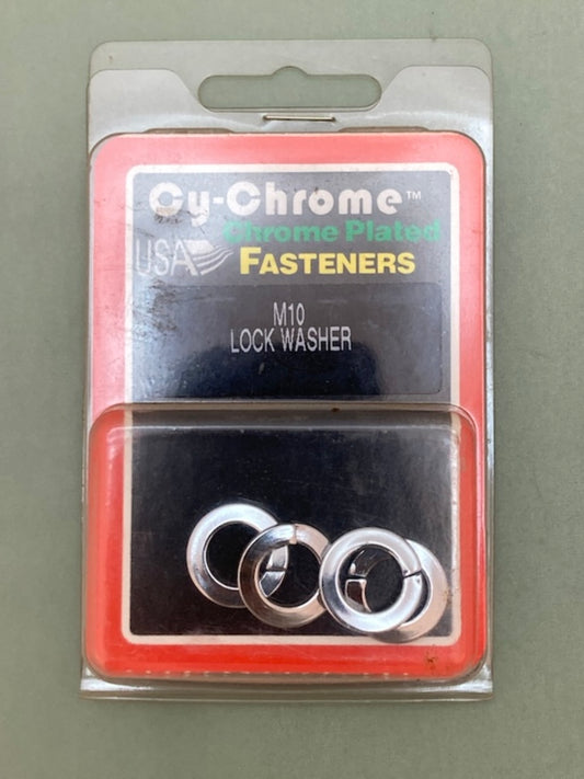 4 Pk. Cy-Chrome MCS-135 M10 Lock Washer New Genuine
