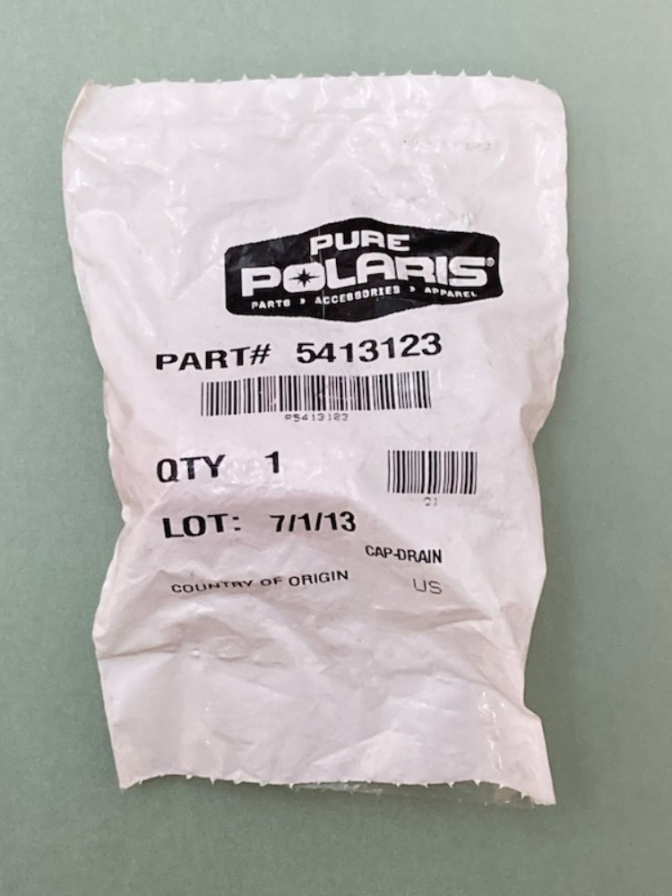 Polaris 5413123 Drain Cap New Genuine