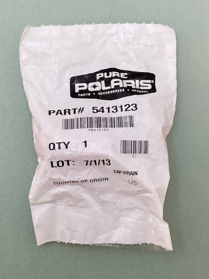 Polaris 5413123 Drain Cap New Genuine