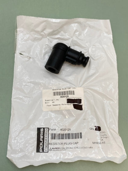 Polaris 4020129 Spark Plug Resistor Cover New Genuine