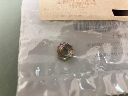 QTY 3 Polaris 7547341 KEPS Nuts 10-32 New Genuine