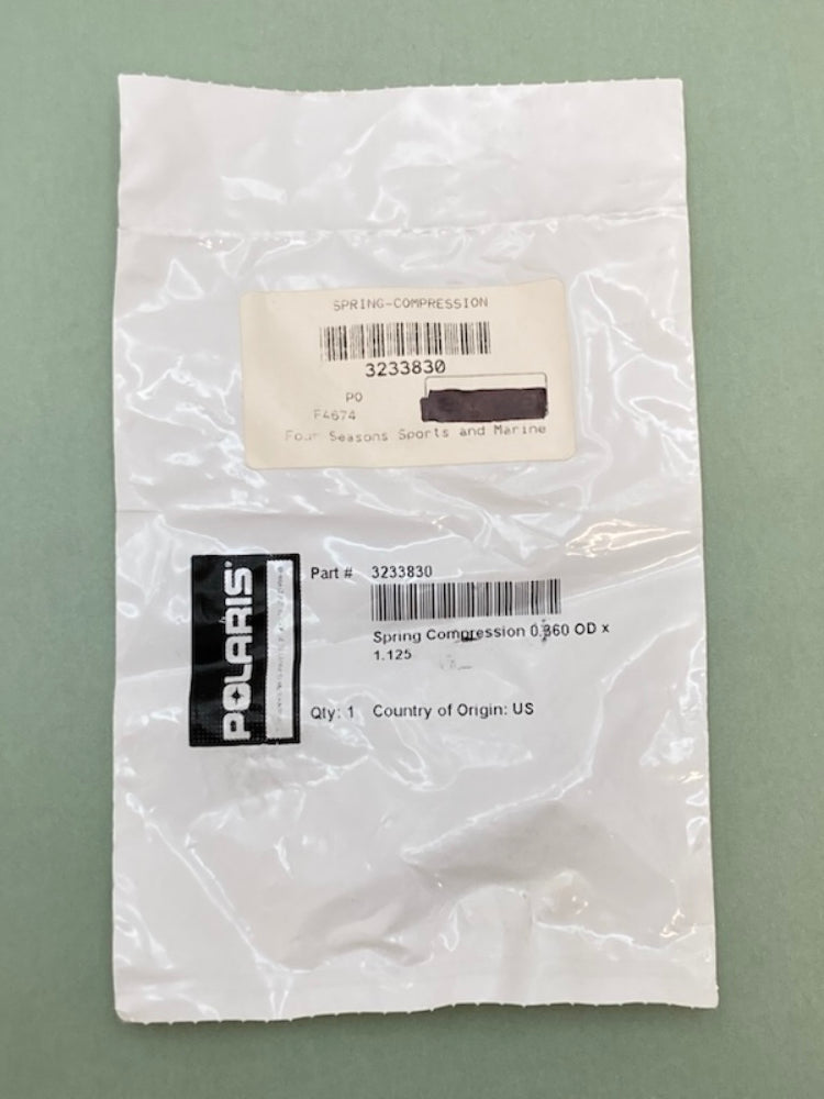 Polaris 3233830 Compression Spring New Genuine