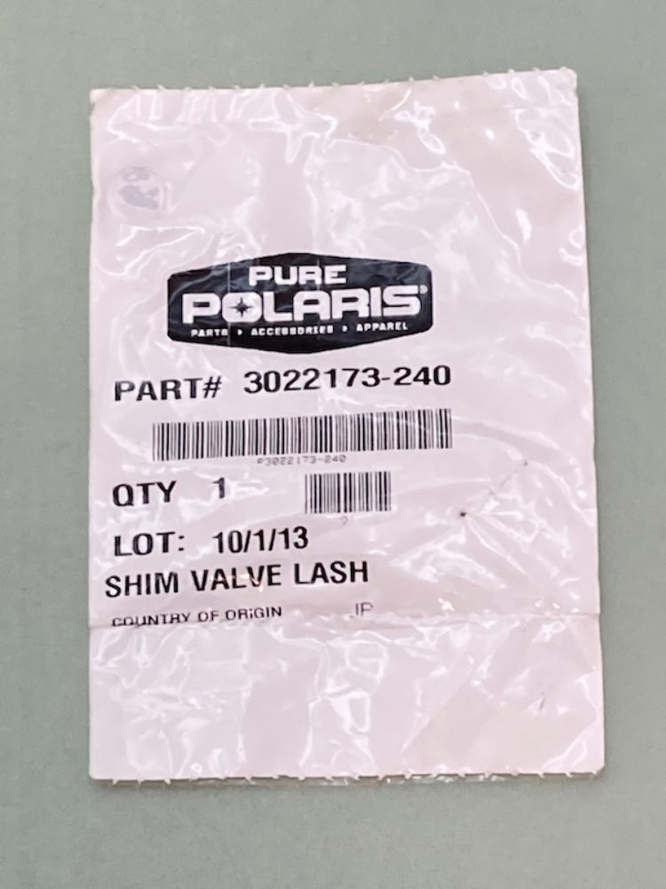 Polaris 3022173-240 Valve Lash Shim New Genuine