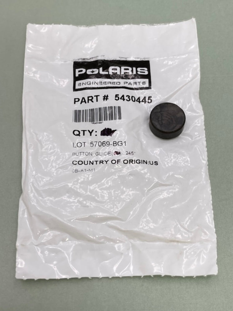 Qty 3 Polaris 5430445 Button, Guide New Genuine