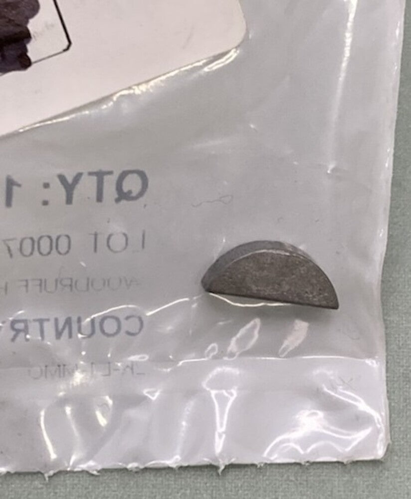 Polaris 7721122 Key, Woodruff New Genuine