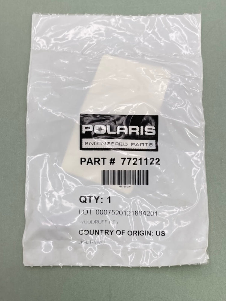 Polaris 7721122 Key, Woodruff New Genuine