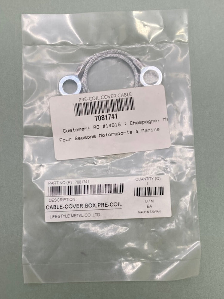 Polaris 7081741 Cable-Cover Box Pre-Coil New Genuine
