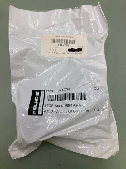 Polaris 5412794 Stop, Ski, Rubber New Genuine