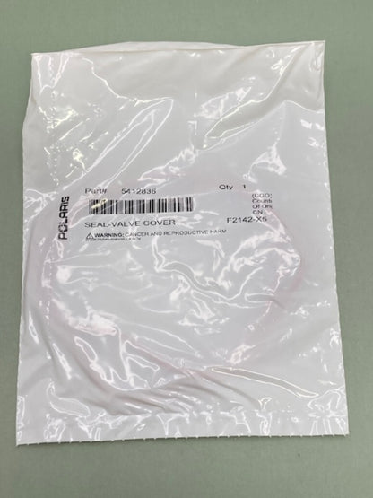 Polaris 5412836 Seal, Valve, Cover New Genuine