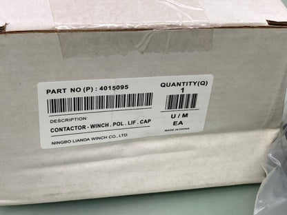 Polaris 4015095 Contactor-Winch, Pol, Lif, Cap New Genuine