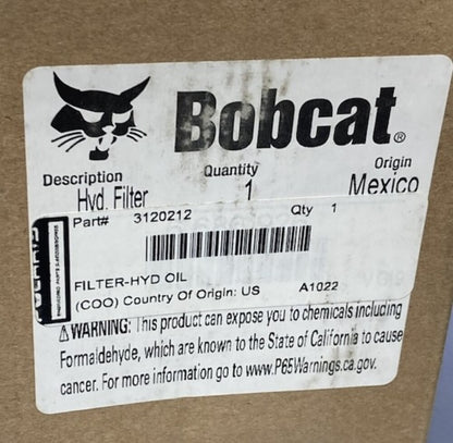 Polaris 3120212 Filter, Hydraulic, Oil New Genuine