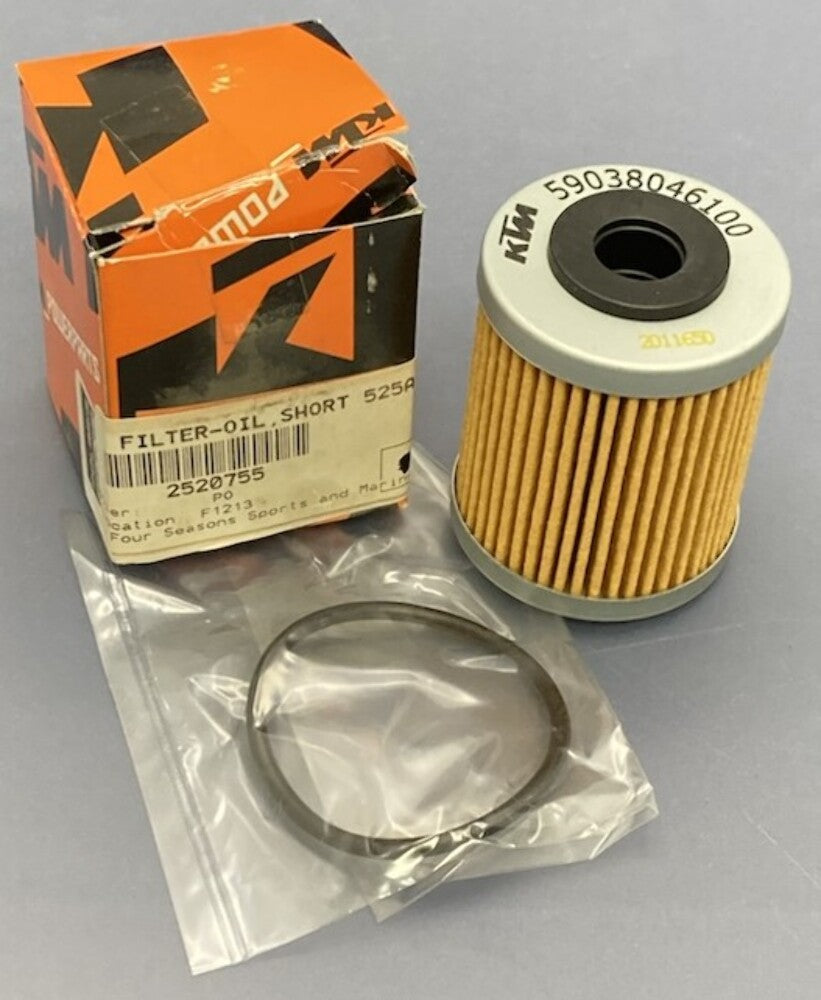 Polaris KTM 2520755 Filter, Oil, Short New Genuine