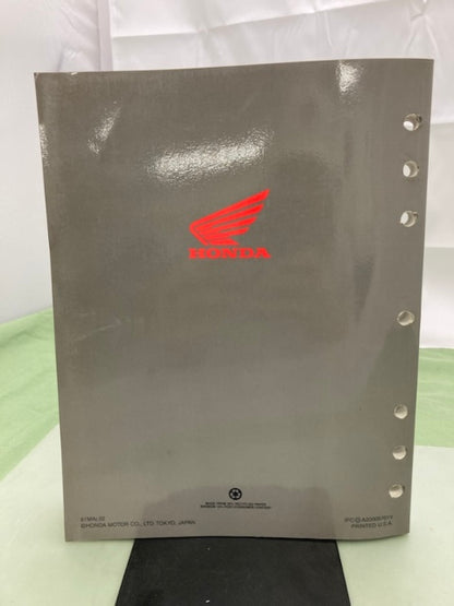 Honda 61MAL02 CBR600F3 '95-'97 Service Manual Genuine