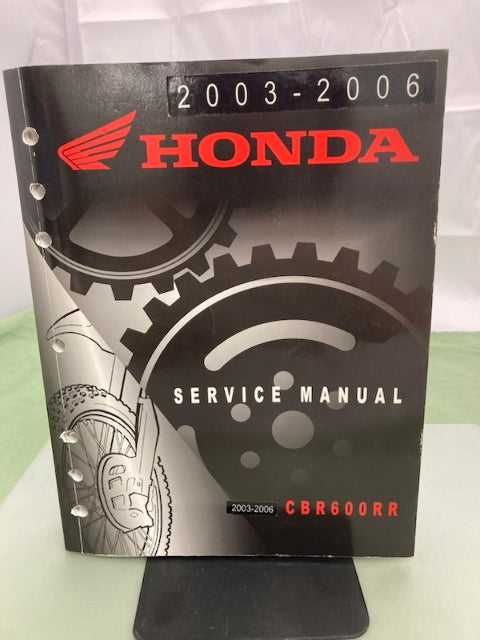 Honda 61MEE02 CBR600RR '03-'06 Service Manual Genuine