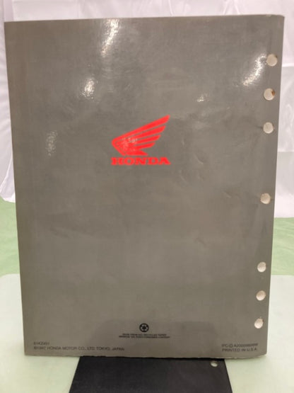 Honda 61KZ451 CR125R '98-'99 Service Manual Genuine
