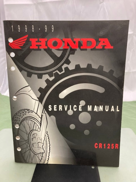 Honda 61KZ451 CR125R '98-'99 Service Manual Genuine