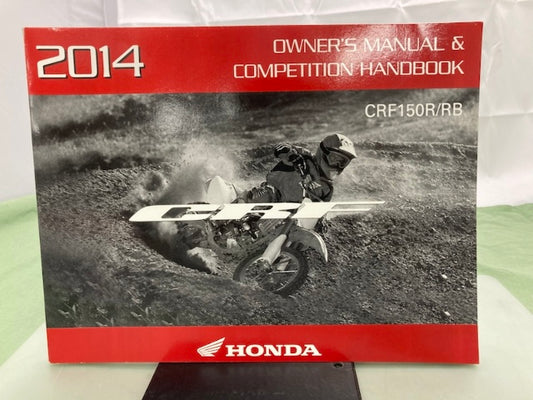 Honda 31KSE650 CRF150R/RB Owner's Manual '14 Genuine