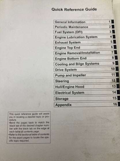 Kawasaki 99924-1451-31 Ultra LX Jet Ski Service Manual 2011 Genuine