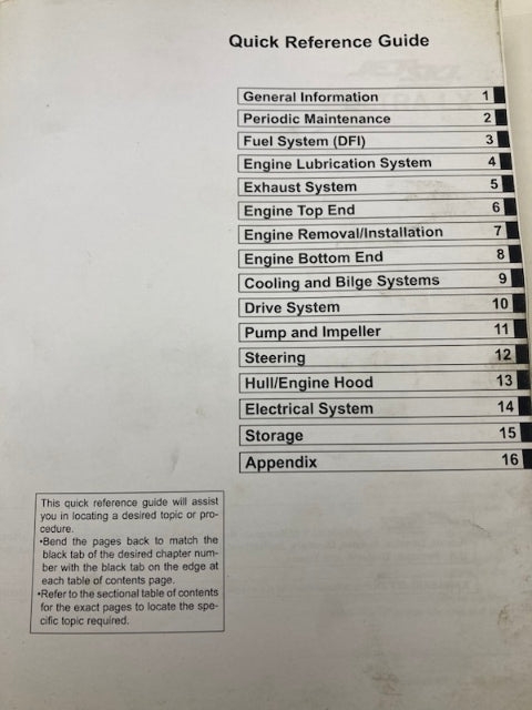 Kawasaki 99924-1451-31 Ultra LX Jet Ski Service Manual 2011 Genuine