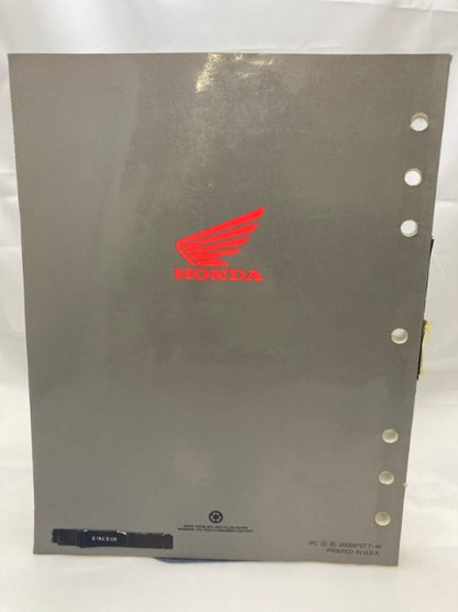 Honda 61KCE08 XR205R 1996-2004 Service Manual 1997 Genuine