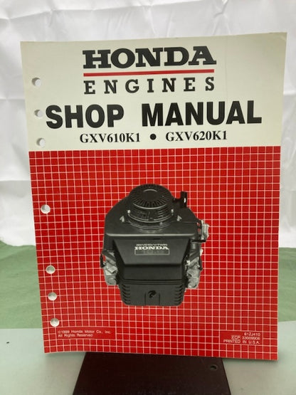 Honda 61ZJ410 GXV610K1 GXV620K1 Engine Shop Manual 1999 Genuine
