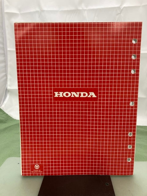 Honda 61ZJ110 GX610K1 GX620K1 Engine Shop Manual '99 w/ Supplements Genuine