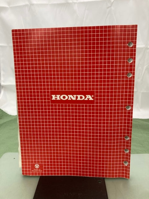 Honda 61Z0A00 GCV520 GCV530 Engine Shop Manual '00 w/ Supp 61Z0A00Z 2001 Genuine