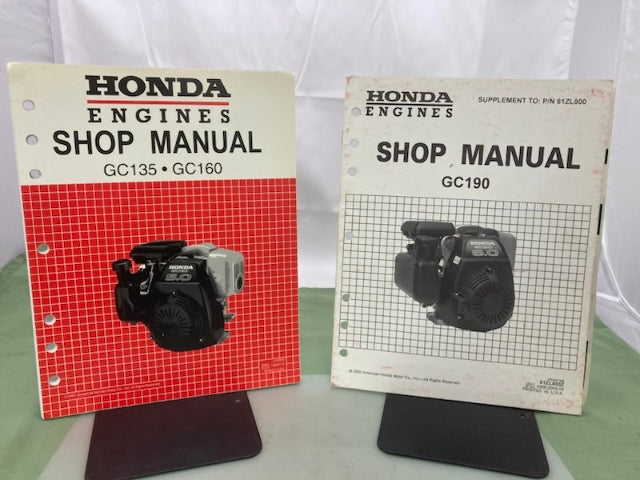 Honda 61ZL800 GC135 GC160 Engine Shop Manual '97 w/ Supp 61ZL800Z '03 Genuine