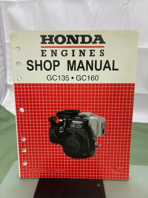Honda 61ZL800 GC135 GC160 Engine Shop Manual '97 w/ Supp 61ZL800Z '03 Genuine